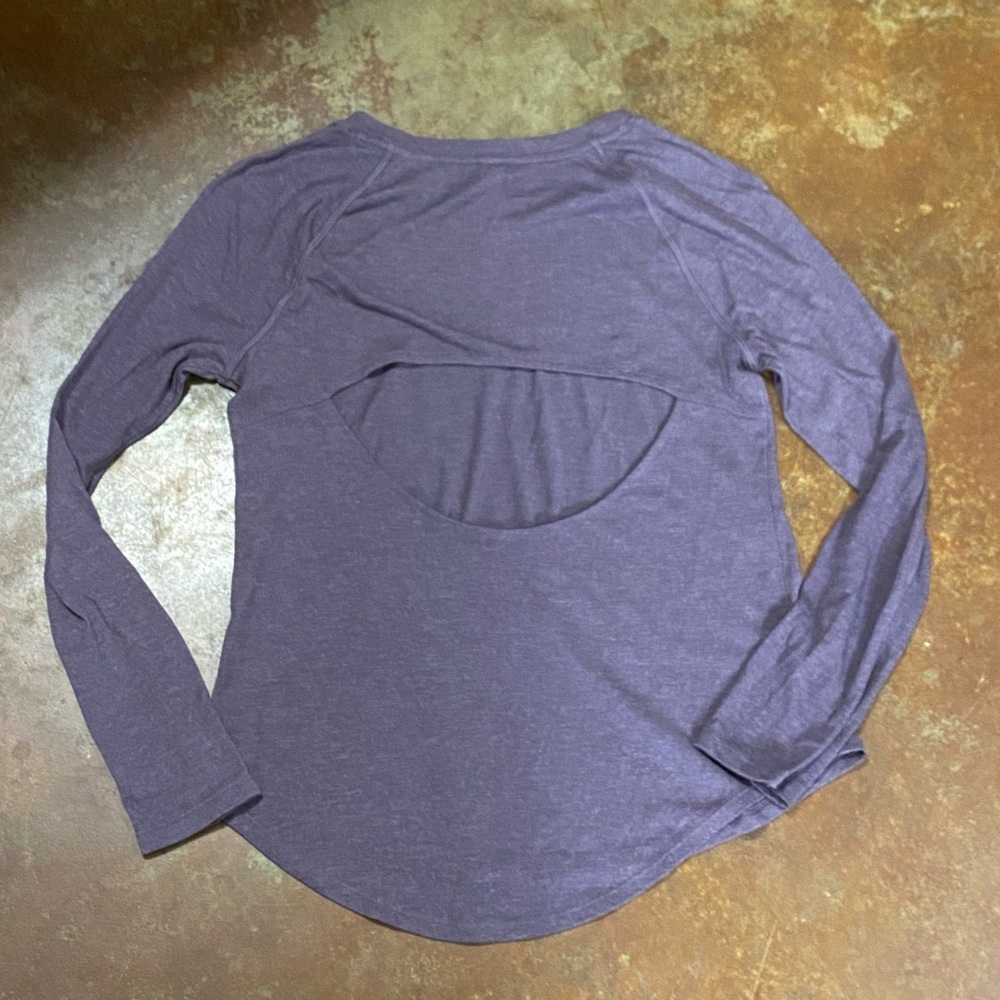 Under armour open back long sleeve
